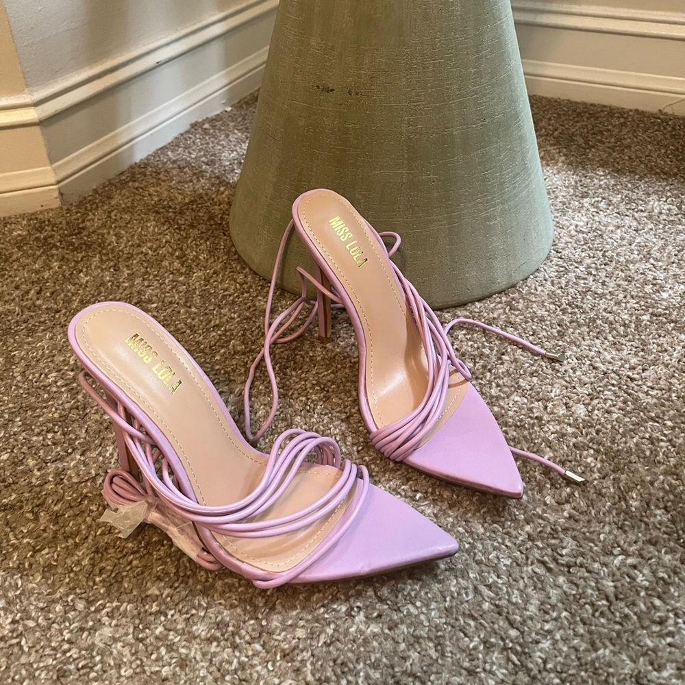 Miss Lola Purple Heels